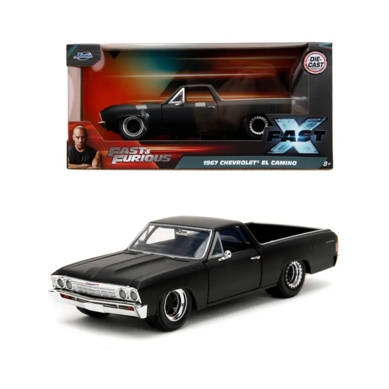 Gratis Retour FAST & FURIOUS - 1967 El Camino (F10) - 1:24 Miniatuur