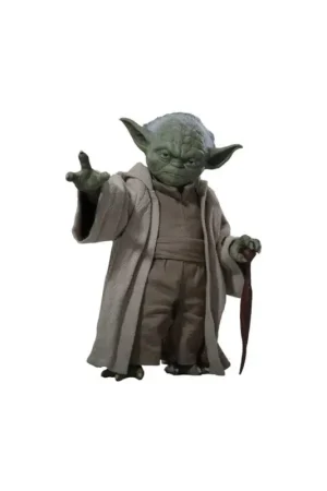 Star Wars: Revenge of the Sith Movie Masterpiece 1/6 Yoda Figure 14 cm Figuurtje Snelle Levering