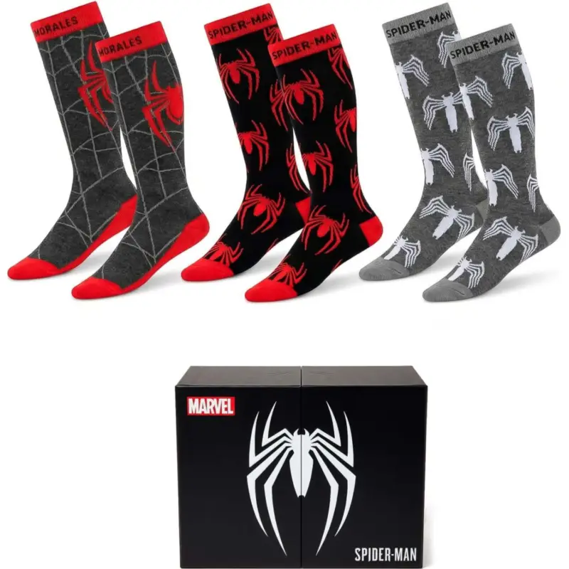MARVEL - Spider-Man - Pack of 3 Pairs of Socks (Size 38-45) Beste Prijs