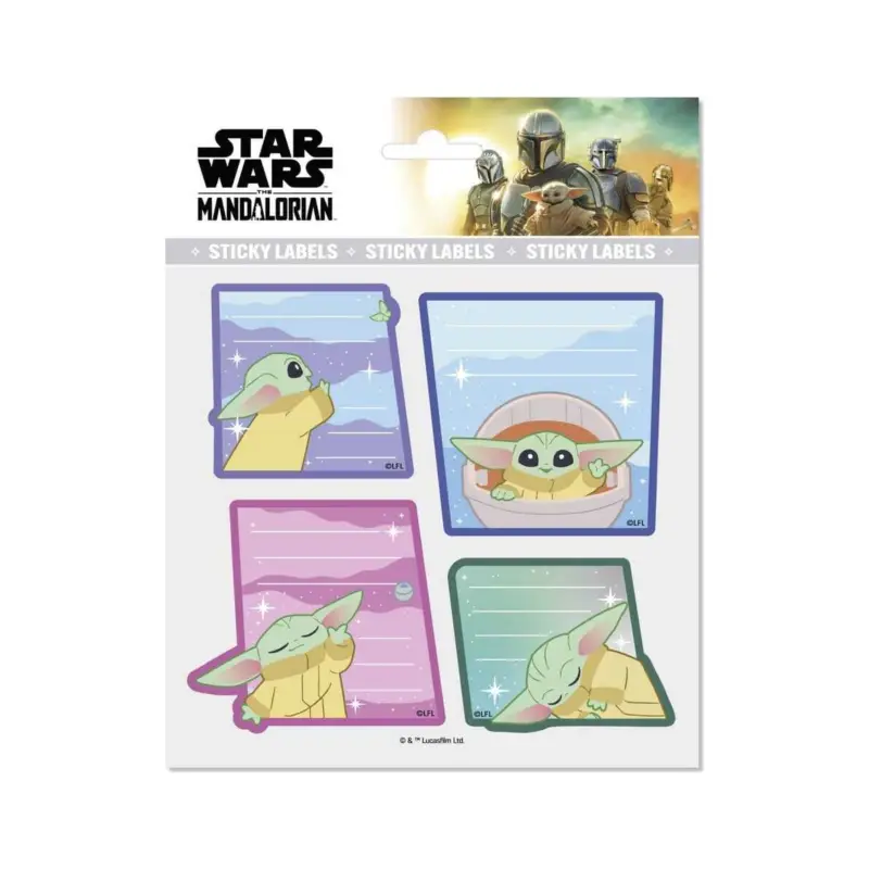 Star Wars: The Mandalorian Premium Grogu Sticker Labels Lage Kosten