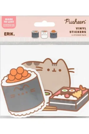 Express Levering Pusheen Sushi Roll Vinyl Stickers Vol. 5 Set of 2