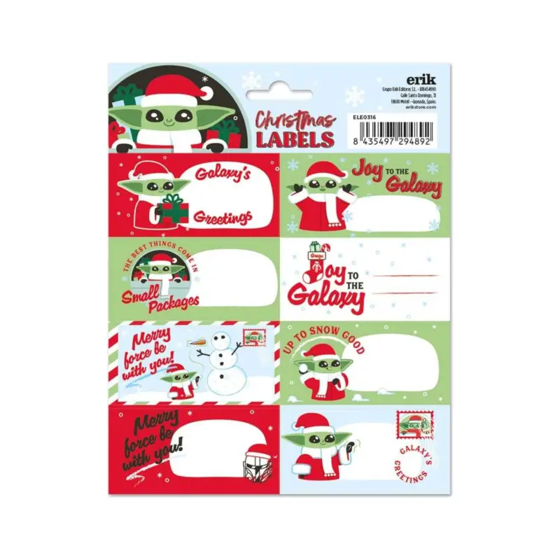 Star Wars Christmas stickers Lage Kosten