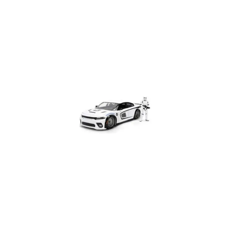 Voordeelprijs Star Wars Vehicle 1:24 Stormtrooper Dodge Charger SRT Hellcat