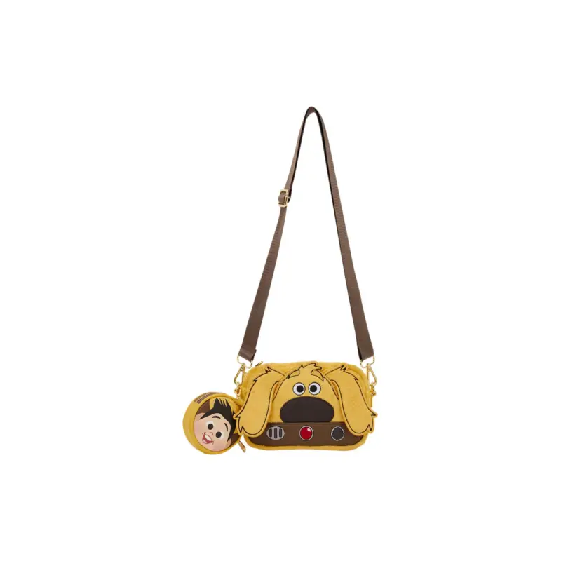 Express Levering Disney Loungefly Handbag Pixar Up Dug Sling Bag