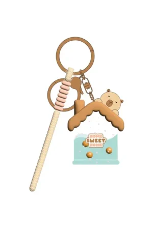 KAWAII - Capybara House - Keychain Koop Vandaag
