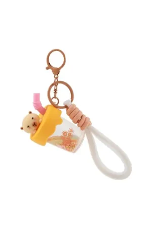 KAWAII - Capybara Bubble Tea Keychain Aanbieding