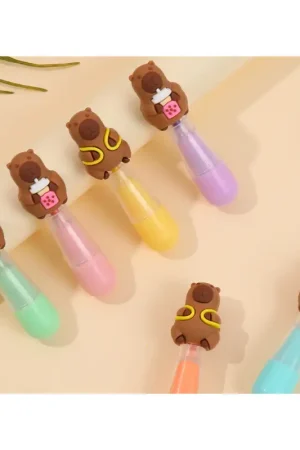 Weekendaanbieding KAWAII - Capybara - 6 Highlighters