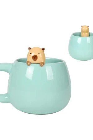 KAWAII - Capybara - Ceramic Mug with Charm 470ml Betaalbaar