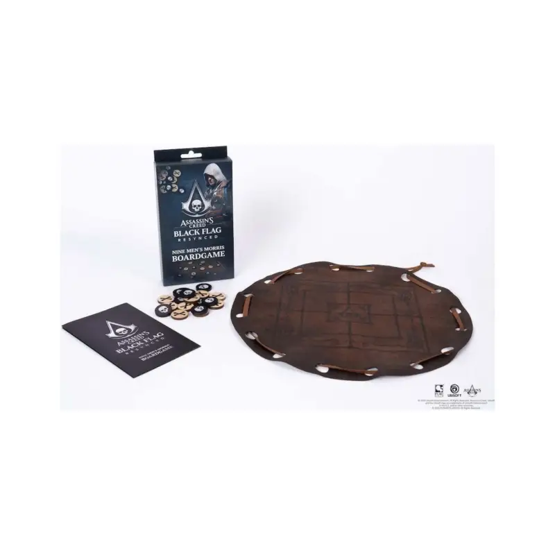 ASSASSIN'S CREED BLACK FLAG - Nine Mens Morris Boardgame Hoge Kwaliteit