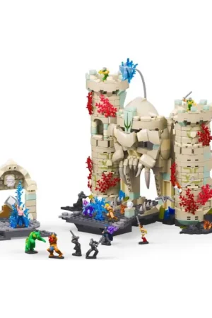 Superprijs Masters of the Universe Mattel Brick Shop Castle Grayskull Building Set