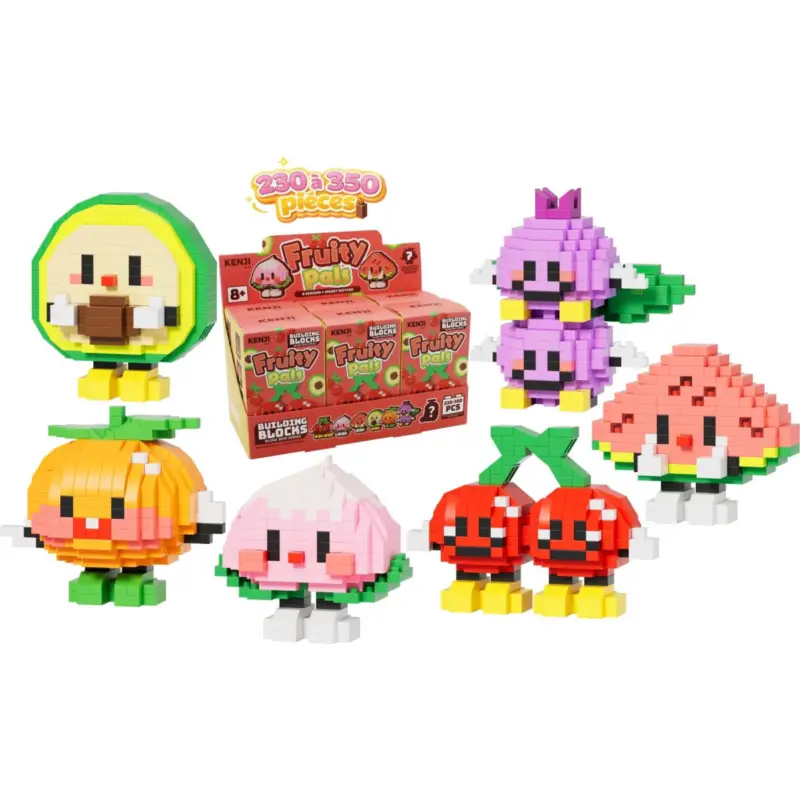 Betrouwbaar KAWAII BOX - Fruity Pals - Construction Kit (6pcs) 230 to 350pcs
