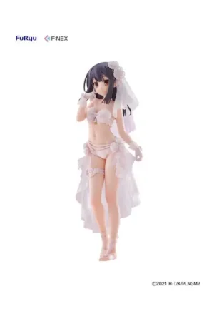 Fate/kaleid liner Prisma Illya: Licht - The Nameless Girl F:NEX Figure 1/7 Miyu Edelfelt Wedding Swimsuit Ver. 21cm Alleen Vandaag