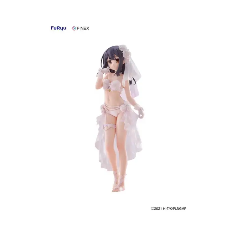Fate/kaleid liner Prisma Illya: Licht - The Nameless Girl F:NEX Figure 1/7 Miyu Edelfelt Wedding Swimsuit Ver. 21cm Alleen Vandaag