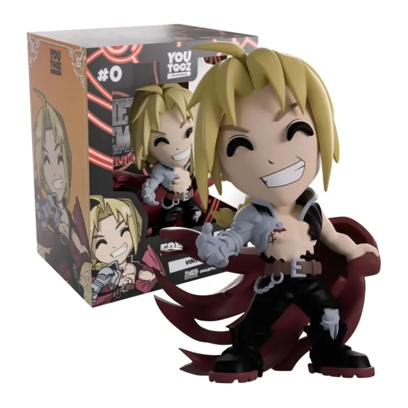 Nieuw FULL METAL ALCHEMIST BROTHERHOOD - Edward Elric -Youtooz Figure 12cm Figuurtje