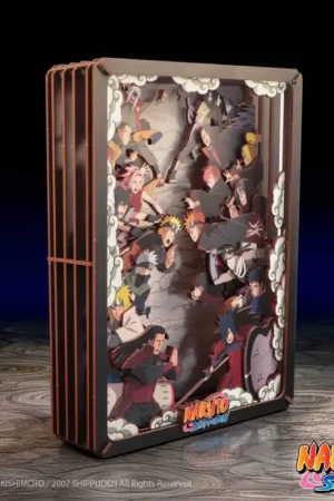 NARUTO - Fight - Wooden Theater (Large) Figuurtje Hoge Kwaliteit
