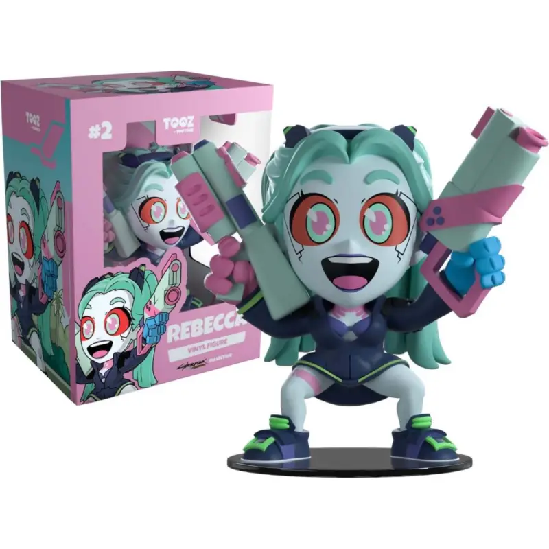 Favoriet CYBERPUNK EDGERUNNERS - Rebecca - Youtooz Figure 10cm Figuurtje