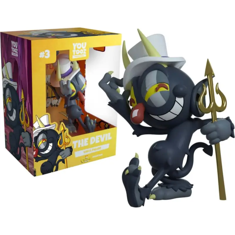 Weekendaanbieding CUPHEAD - The Devil - Youtooz Figure 12cm Figuurtje