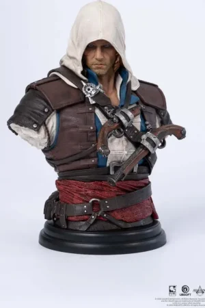 Laatste Kans ASSASSIN'S CREED BLACK FLAG - Edward - Scale Bust 1/4 19.7m Figuurtje