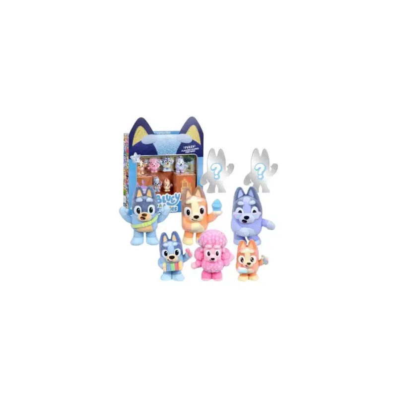 Bluey Fuzzies deluxe figure pack Figuurtje Superprijs