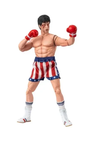 Direct Beschikbaar Rocky IV Exquisite Super Series action figure 1/12 Rocky Boxer Version 16 cm Figuurtje