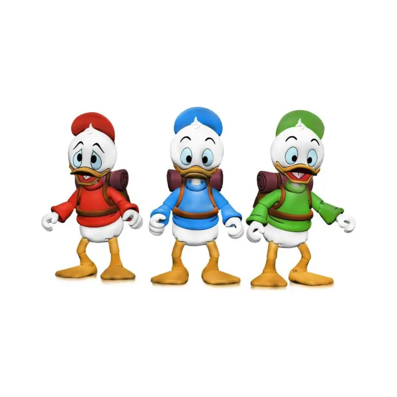 Rechtstreeks Van De Fabrikant DuckTales Ultimate Figures pack of 3 Huey, Dewey, and Louie 18 cm Figuurtje