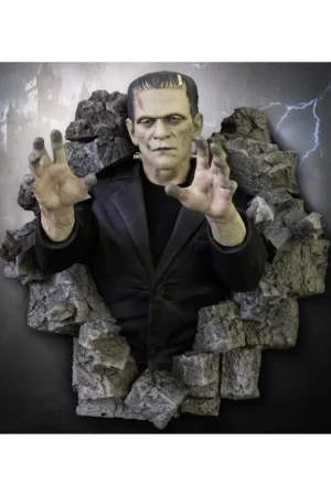 Snelle Levering Frankenstein Lifesize Wall Sculpture Figuurtje