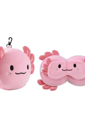 Finale Uitverkoop KAWAII - Axolutely - Cushion With Mask
