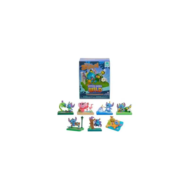 Stitch Happy Haul Collectible Figure Blind Boxes Goes Wild (8) Bestel Nu