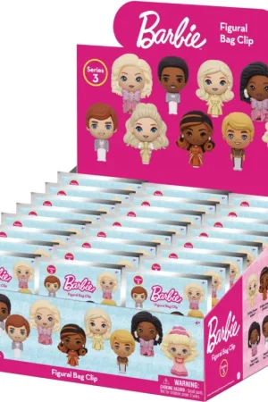 Snelle Levering BARBIE - Series 3 - 3D Foam Bag Clip (Display 24 Pcs)