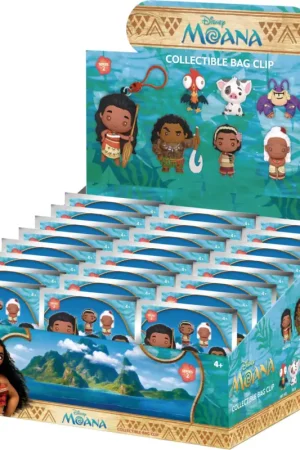 Dagaanbieding VAIANA - Series 2 - 3D Foam Bag Clip (Display 24 Pcs)