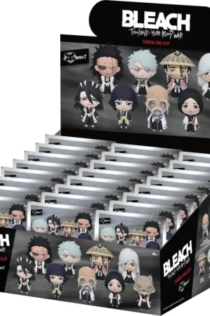 BLEACH TYBW - Series 2 - 3D Foam Bag Clip (Display 24 Pcs) Finale Uitverkoop
