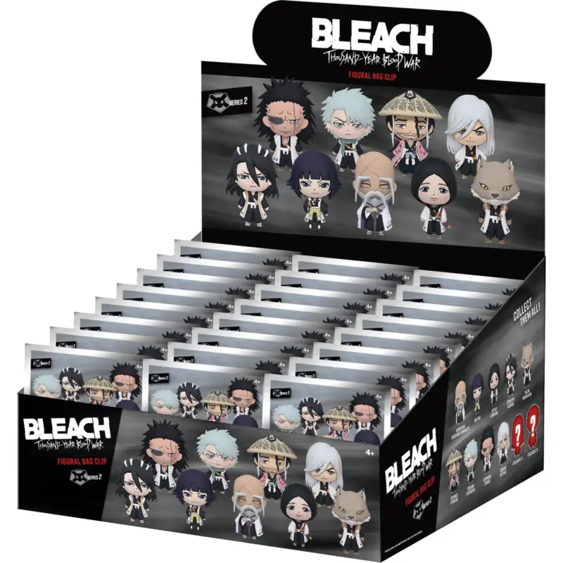 BLEACH TYBW - Series 2 - 3D Foam Bag Clip (Display 24 Pcs) Finale Uitverkoop