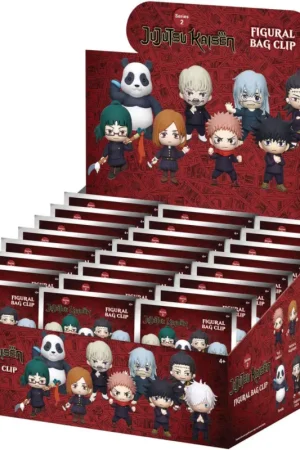 Betaalbaar JUJUTSU KAISEN - Series 2 - 3D Foam Bag Clip (Display 24 Pcs)