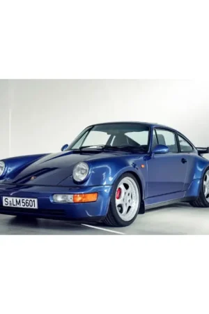 Populair Gt spirit gt1028 porsche 911 (964) 3.6 turbo cobalt blue 1993 1/12