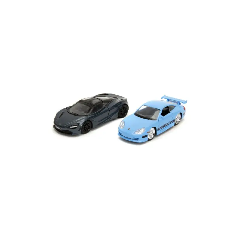 Jada 34250 twin pack porsche 996 gt3 rs / mclaren 720s ff 1/32 Miniatuur Uitverkoop