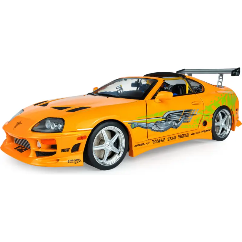 Solido 1807609a toyota supra mk4 (a80) fast and furious 1 brian open roof 2001 1/18 Miniatuur Nu Kopen