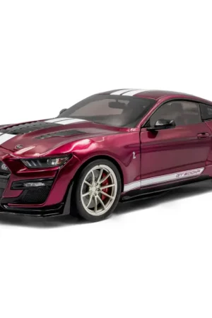 Solido 1805915 shelby mustang shelby gt500kr purple metallic 2023 1/18 Miniatuur Lage Prijs