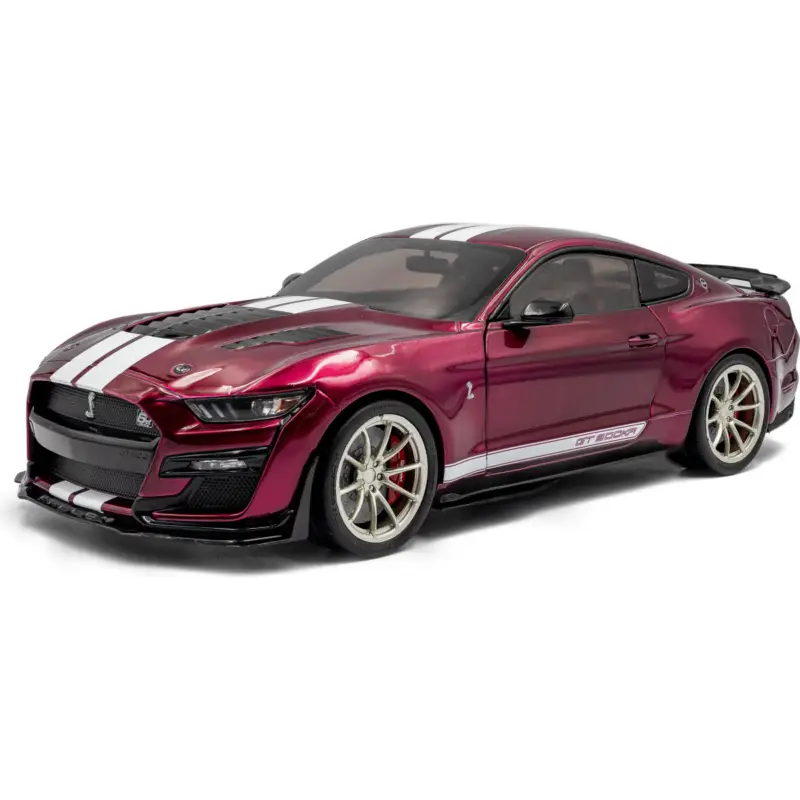 Solido 1805915 shelby mustang shelby gt500kr purple metallic 2023 1/18 Miniatuur Lage Prijs