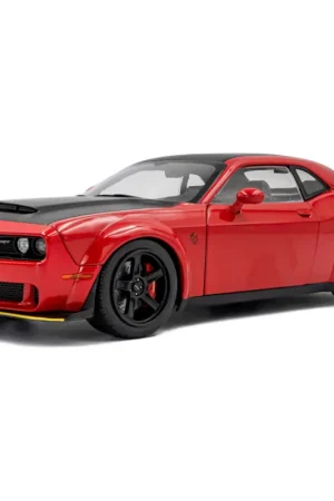 Aanbieding Solido 1805718 dodge challenger demon tor red 2023 1/18 Miniatuur