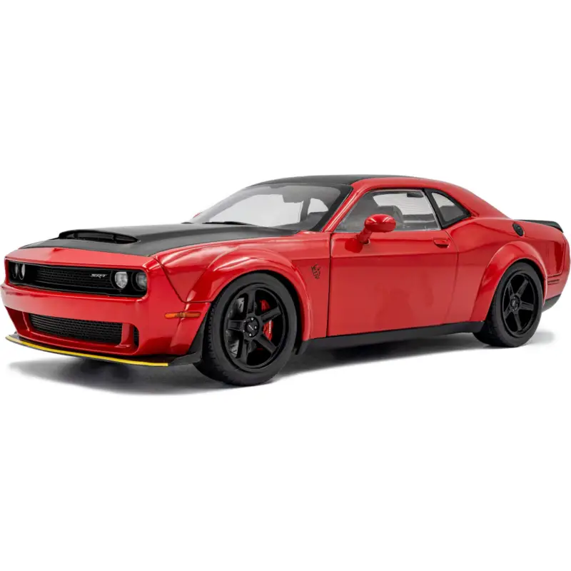 Aanbieding Solido 1805718 dodge challenger demon tor red 2023 1/18 Miniatuur