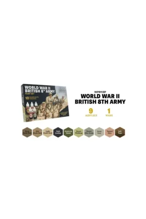 Korting Warpaints Fanatic: WWII British 8th Army Acrylverf
