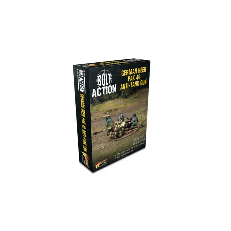 Goedkoop German Pak 40 Anti-Tank Gun Figuur spellet