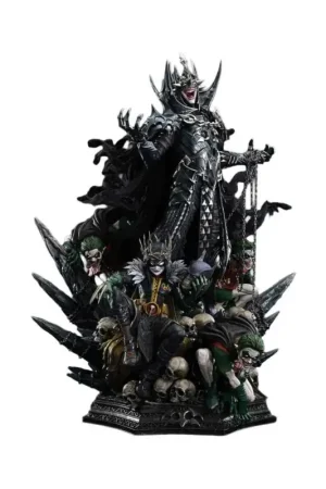 Alleen Vandaag DC Comics Museum Masterline Statue 1/3 Dark Nights: Death Metal The Batman Who Laughs & Robin King DX Bonus 85 cm