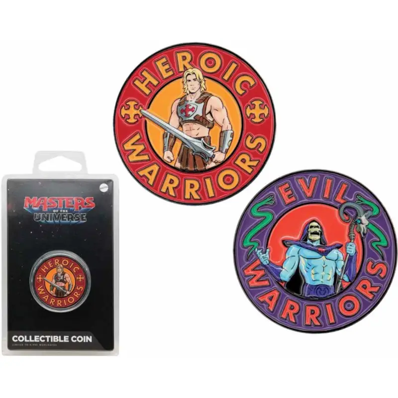 Masters Of The Universe He-man & Skeletor Limited Edition Coin Lage Prijs