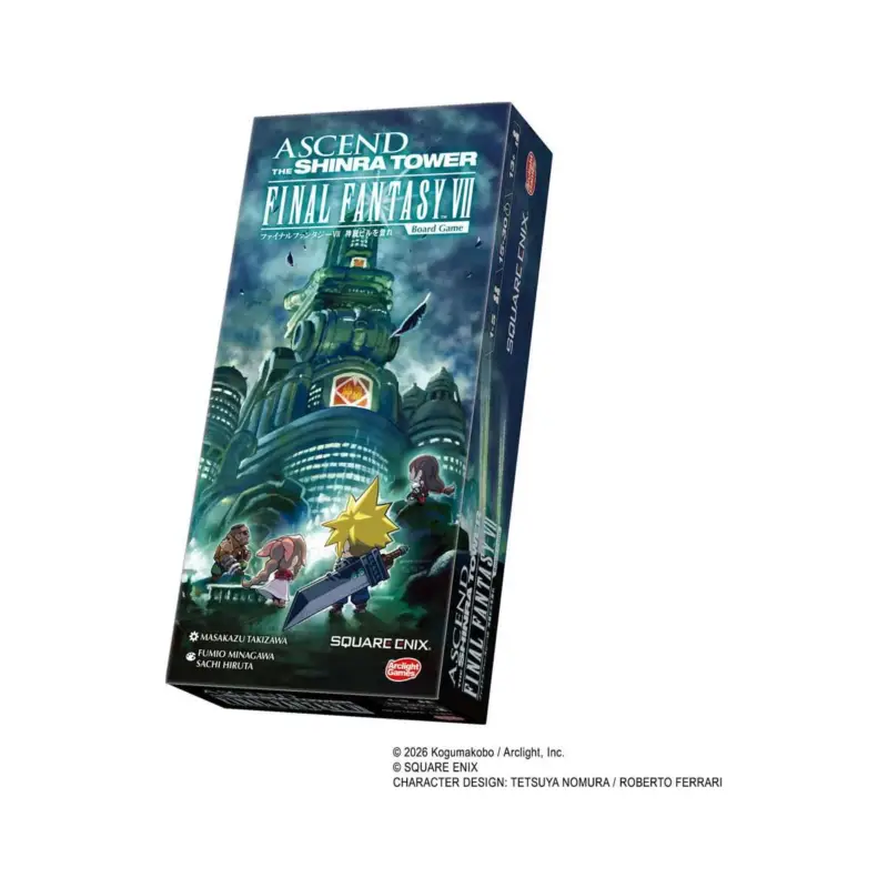 Premium FINAL FANTASY VII - Ascend The Shinra Tower - Multilingual Board Game Bordspel