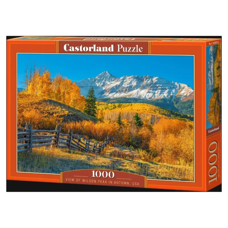 Koop Online View of wilson peak in autumn usa Puzzel