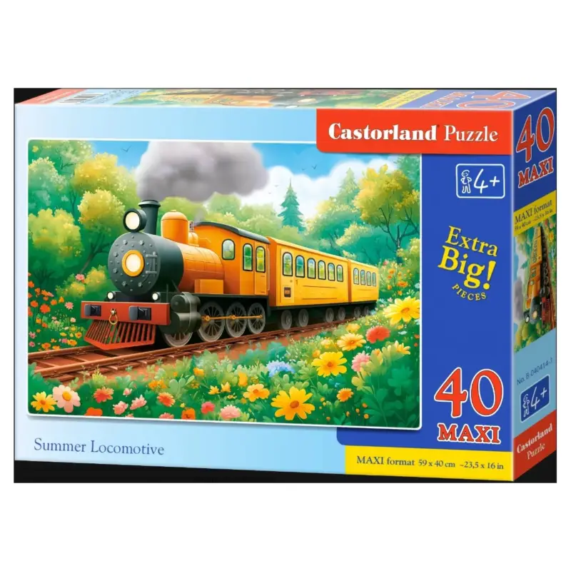 Lage Kosten Summer locomotive Puzzel