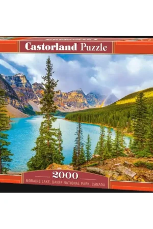 Moraine lake banff national park canada Puzzel Rechtstreeks Van De Fabrikant