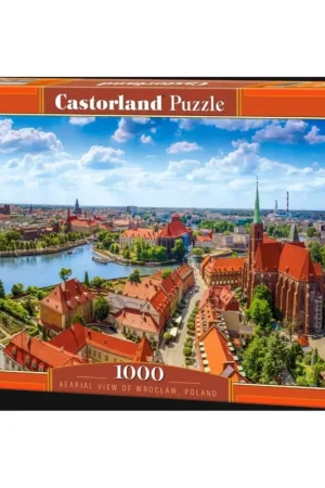 Beperkt Aanbod Aearial view of wroclaw poland Puzzel