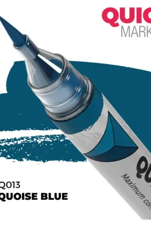 Premium Quick markers - turquoise blue